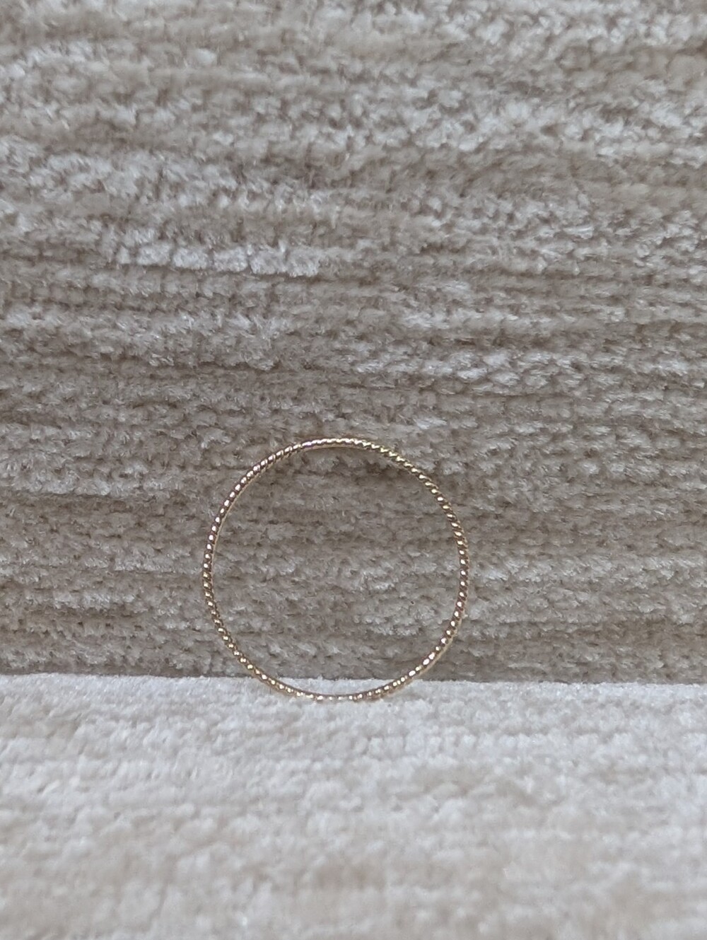 Catbird Twisted Stacker Ring, 14K Gold, Size 7 - Picture 4 of 8
